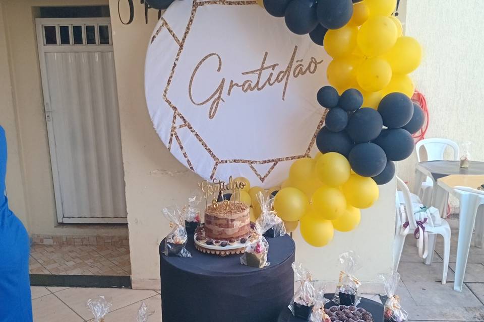 Decoração 50 anos