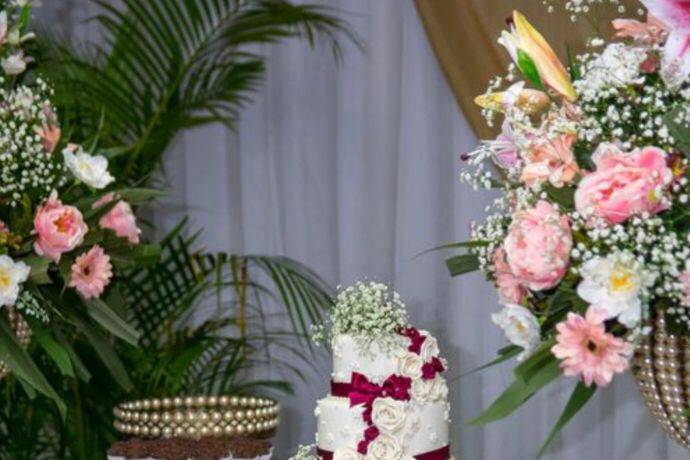 Organização mesa de doces
