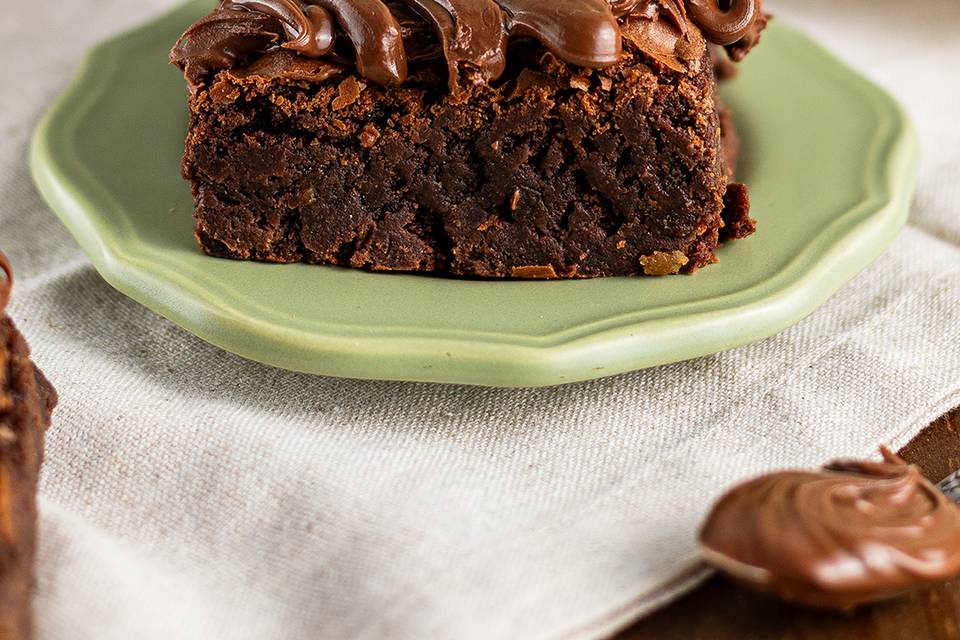 Brownie com nutella