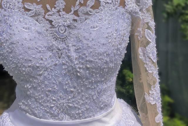 Vestido de noiva é na Jô Cruz!