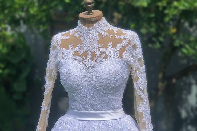 Vestido de noiva é na Jô Cruz!