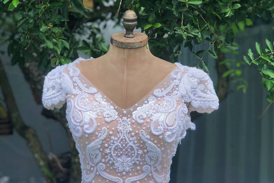 Vestido de noiva é na Jô Cruz!