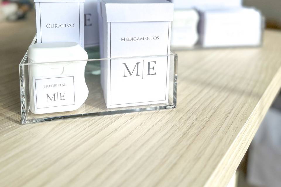 Kit toalete personalizado