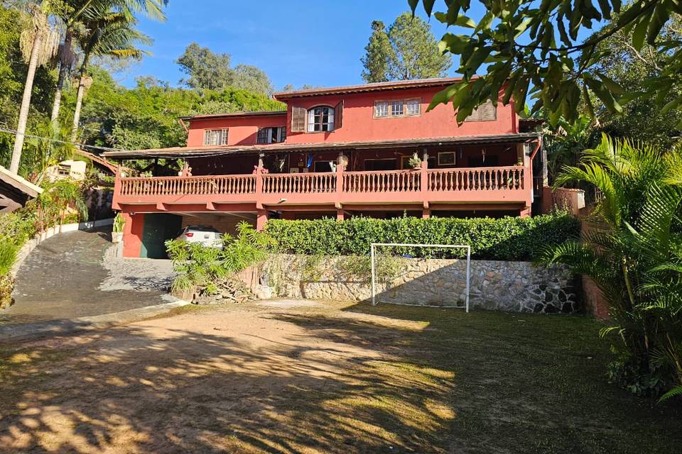 Fachada da Chácara