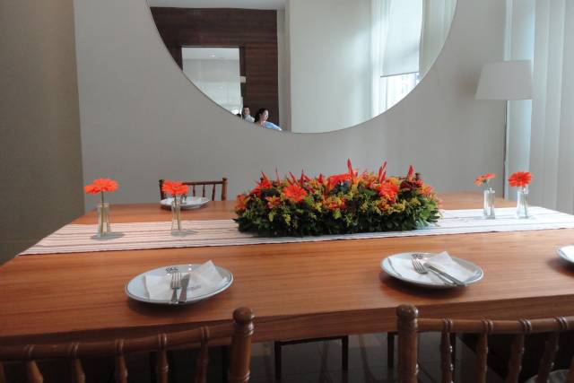 Mesa almoço de noivado