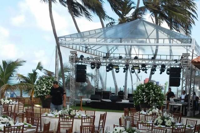 Palco e Estrutura de Alumínio
