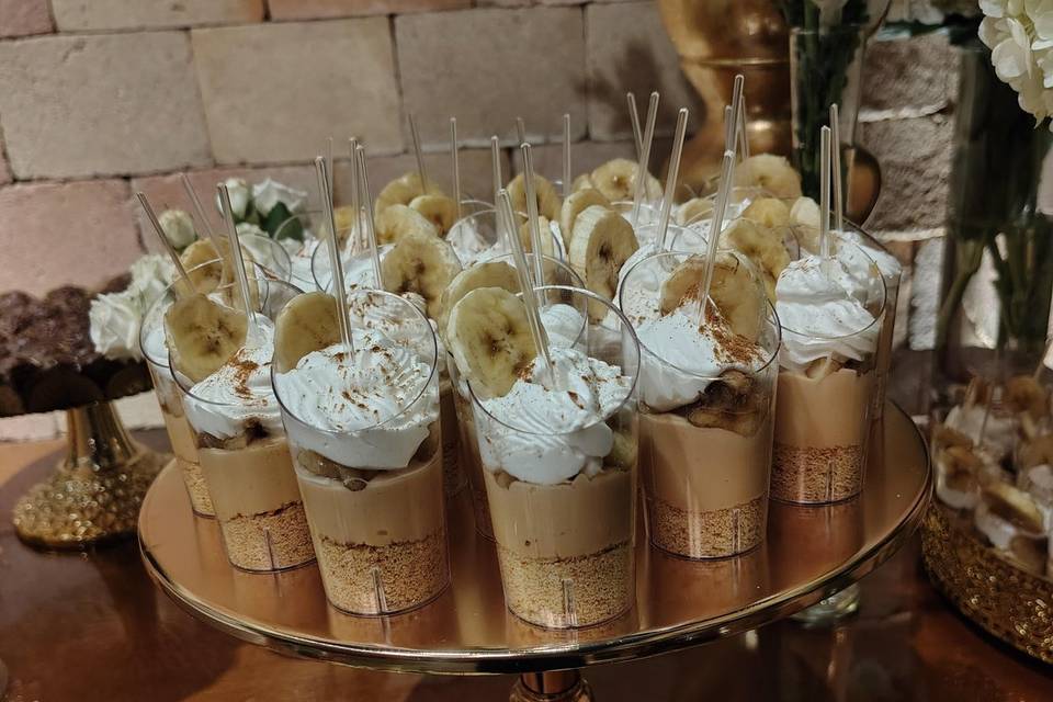 Verrine banoffe