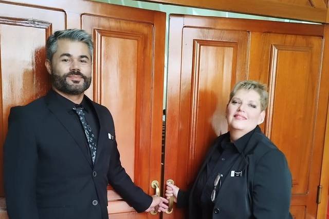 Uma equipe preparada e simpática