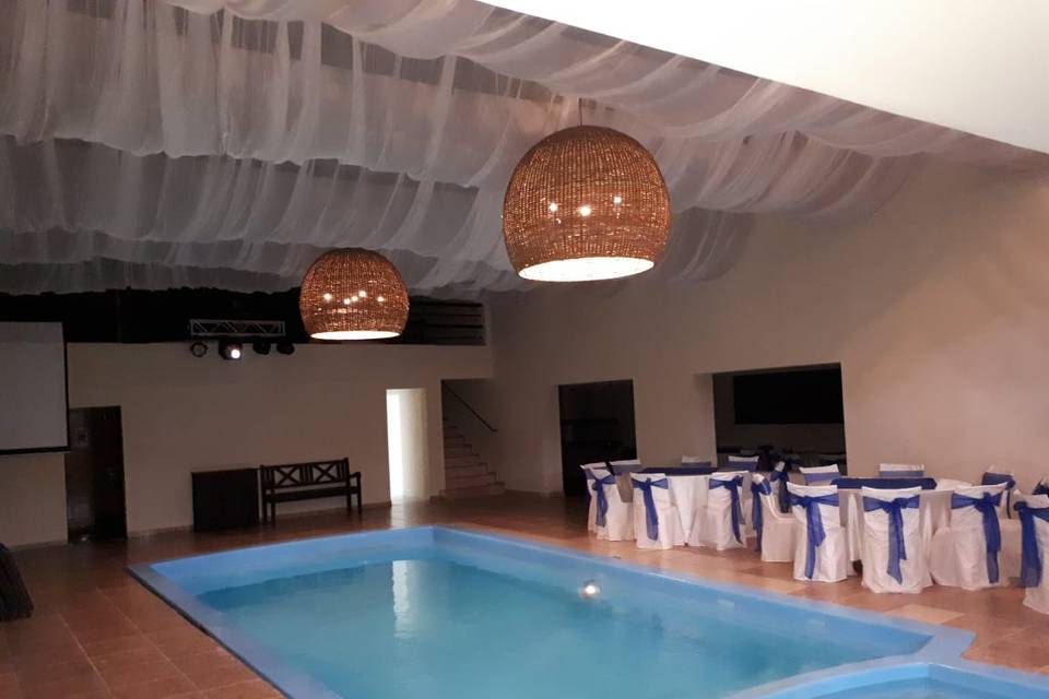 Espaço interno Mansão eventos