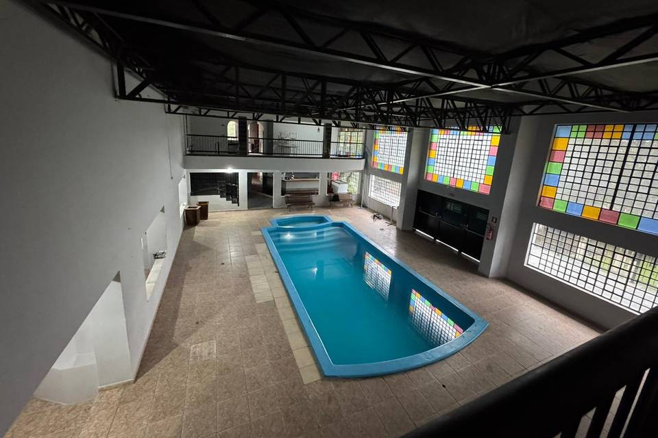 Piscina aquecida Mansão
