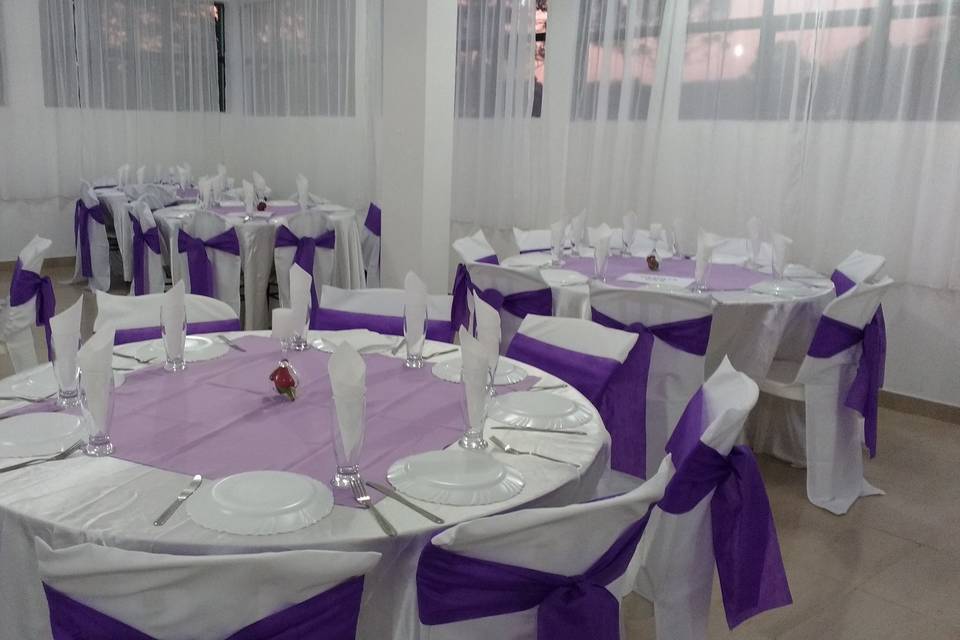 Salão de jantar Mansão