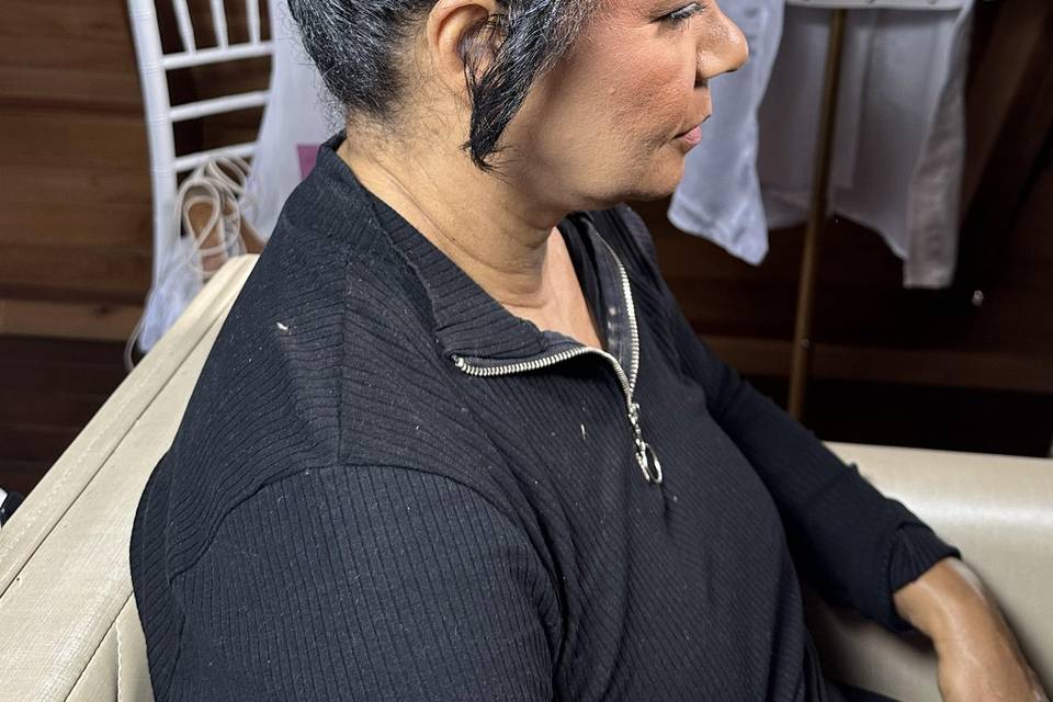 Coque para cabelo curto