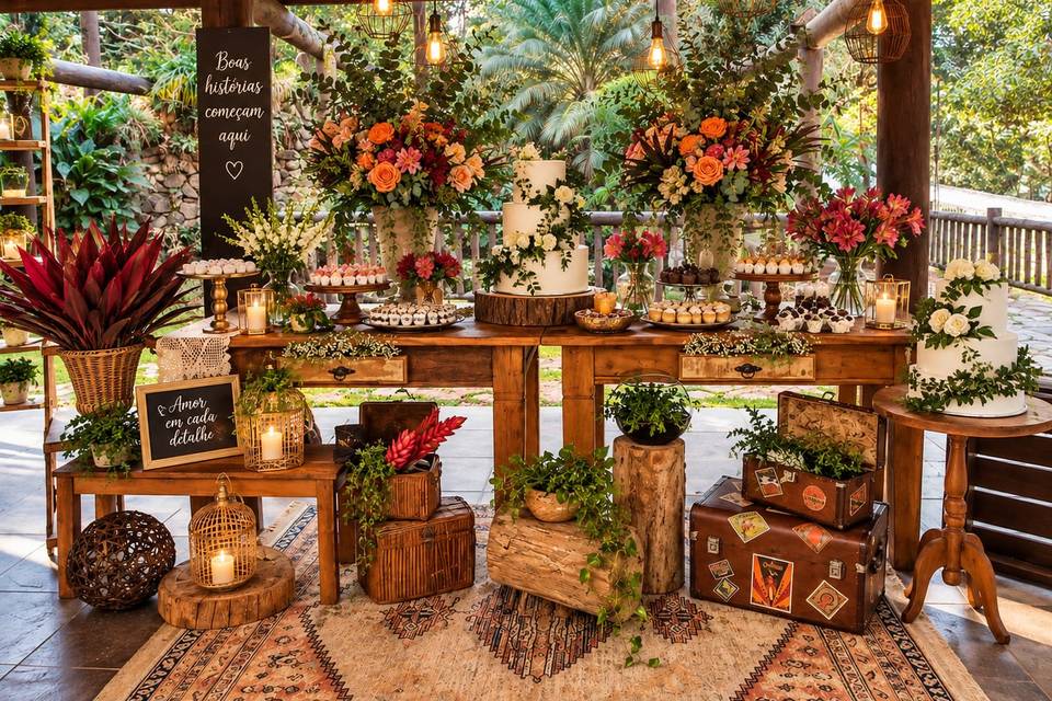 Mesa Decorada