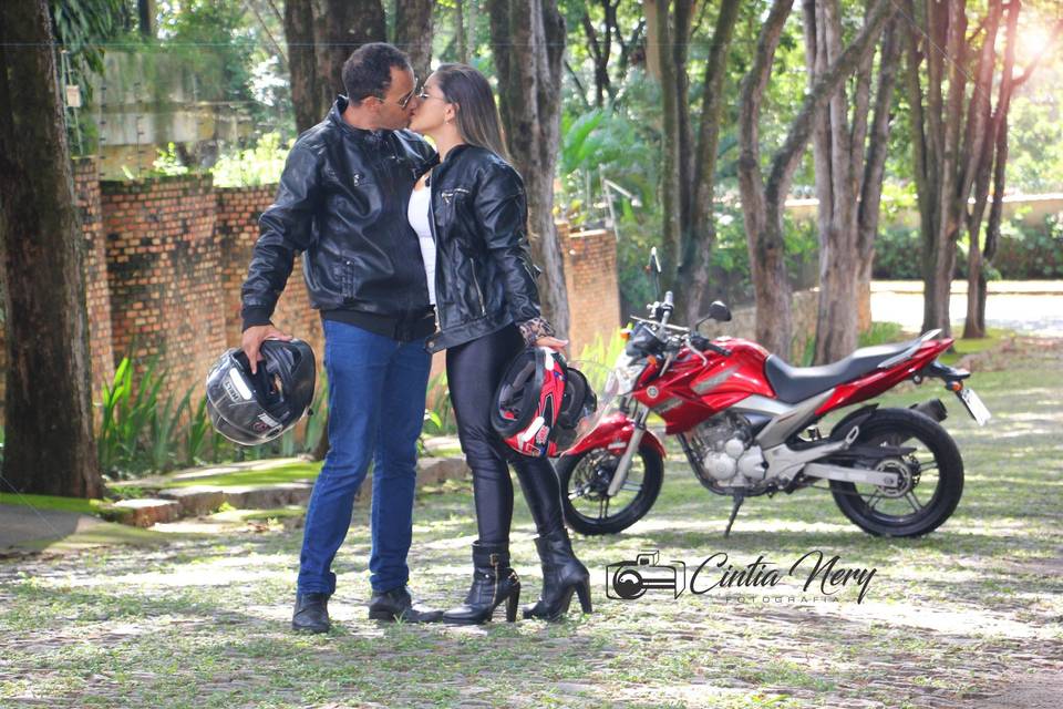 Ensaio Casal de Moto