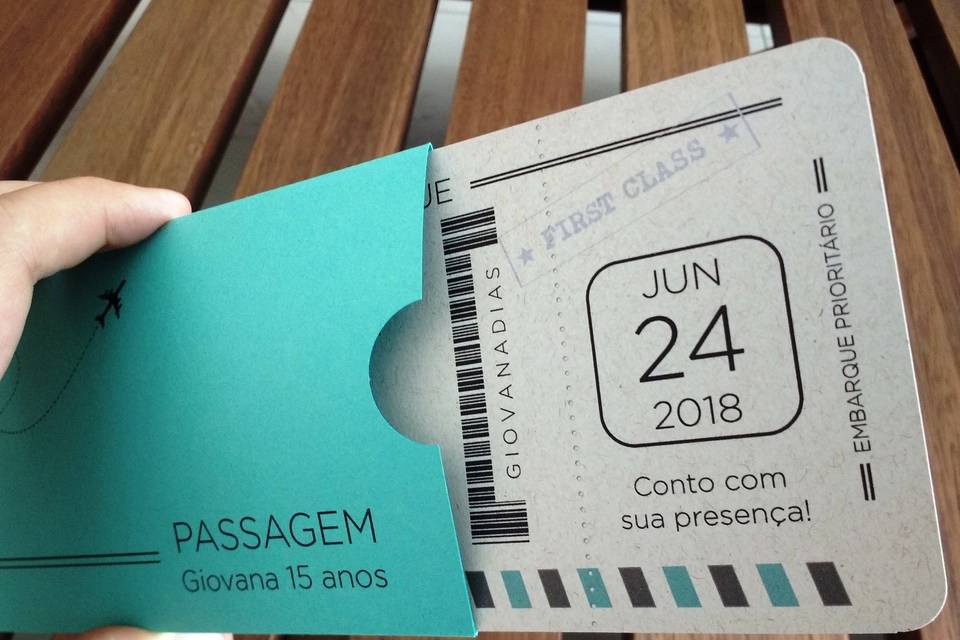 Passagem Aérea de Casamento