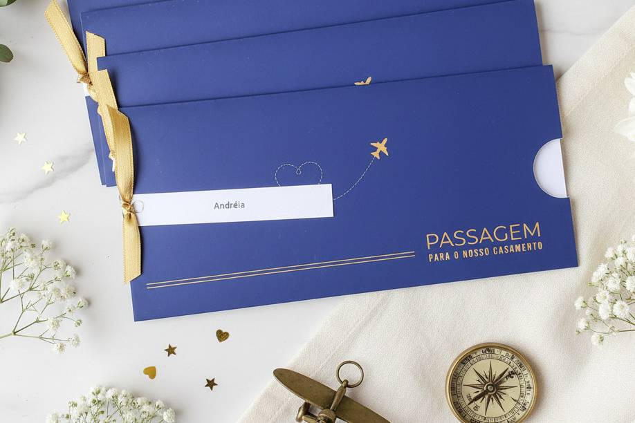 Passagem Aérea de Casamento