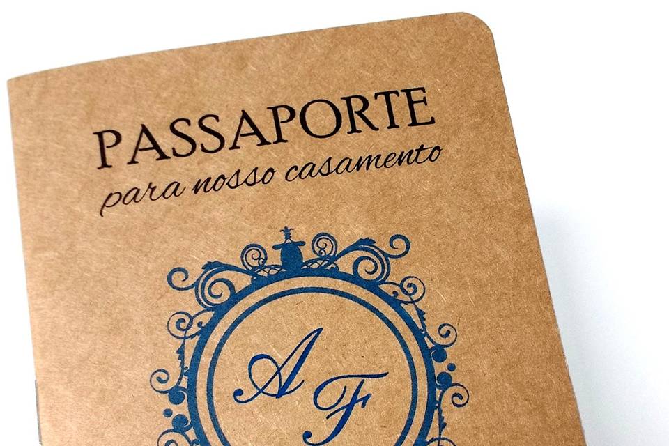 Passaporte | Capa Kraft