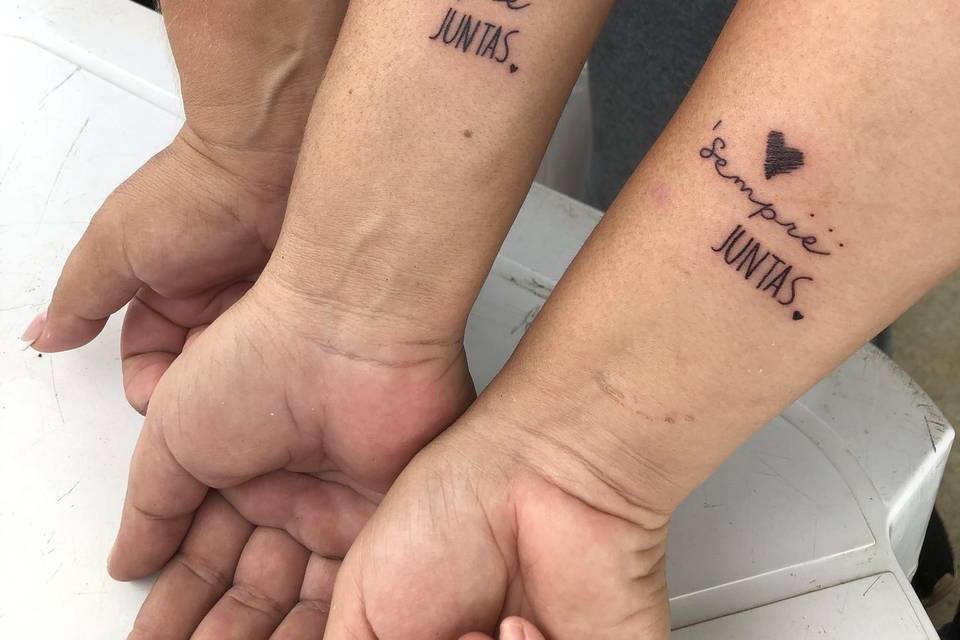 Tattoo de irmãs