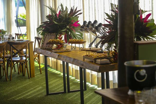 Área para Buffet