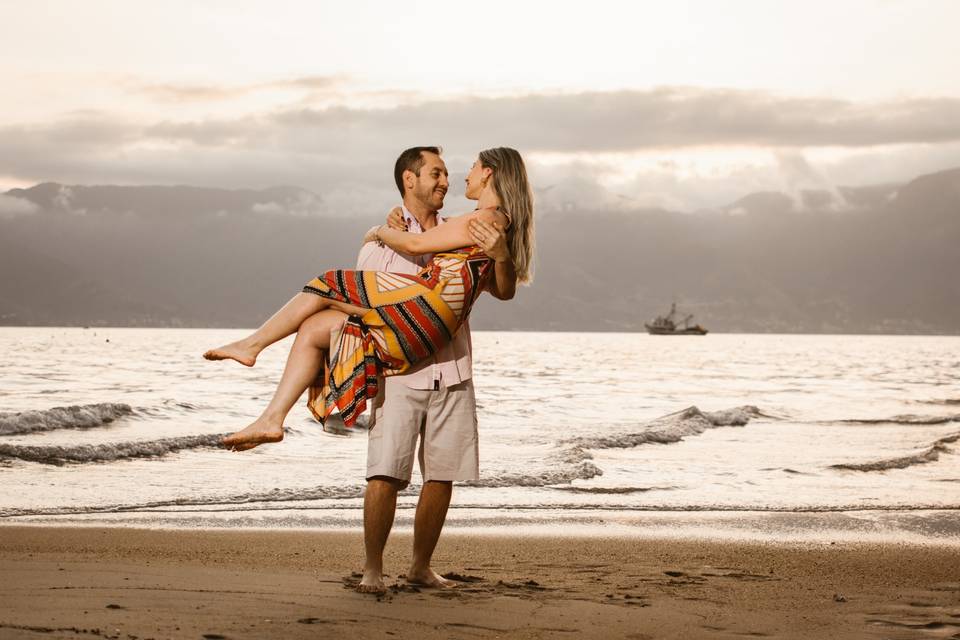 Ensaio de Casal em Ilhabela