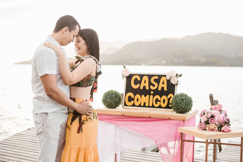 Pedido Casamento em Ilhabela