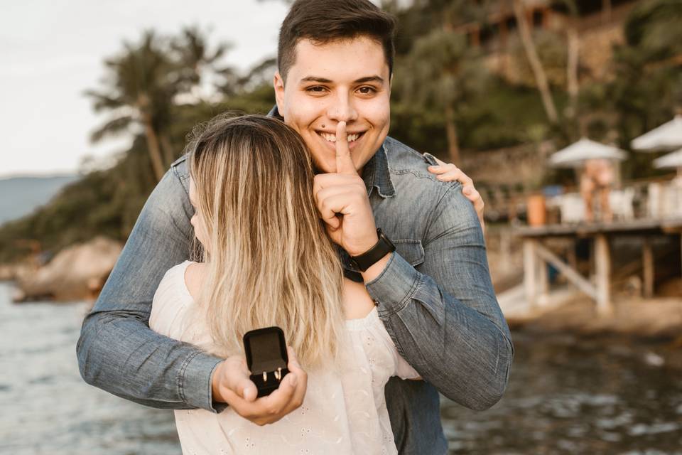 Pedido Casamento em Ilhabela