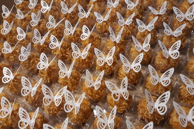 Beijinho de coco queimado