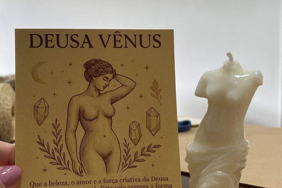 Vela com proposta ritualística