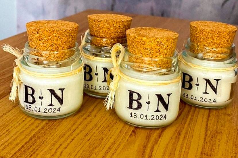 Mini velas aromáticas