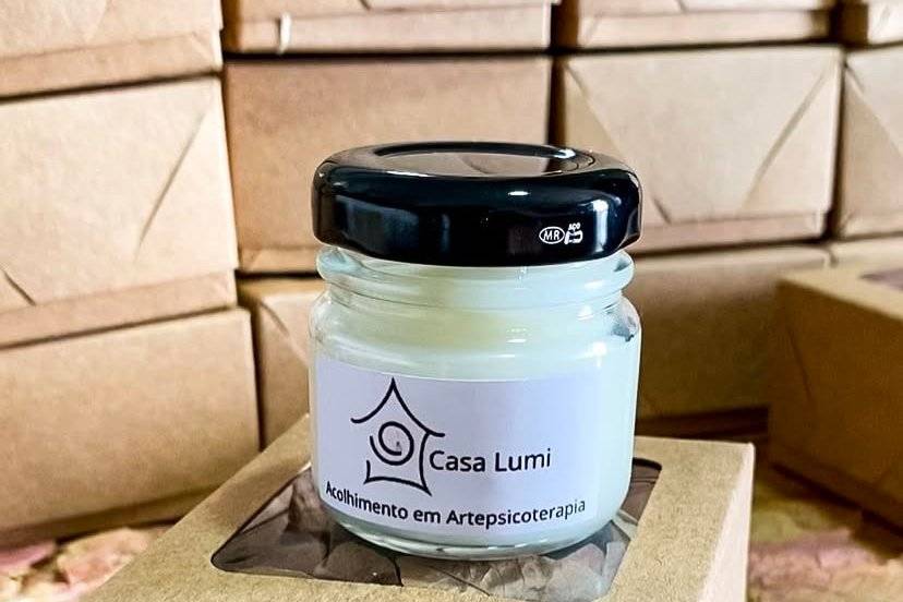 Mini vela aromática