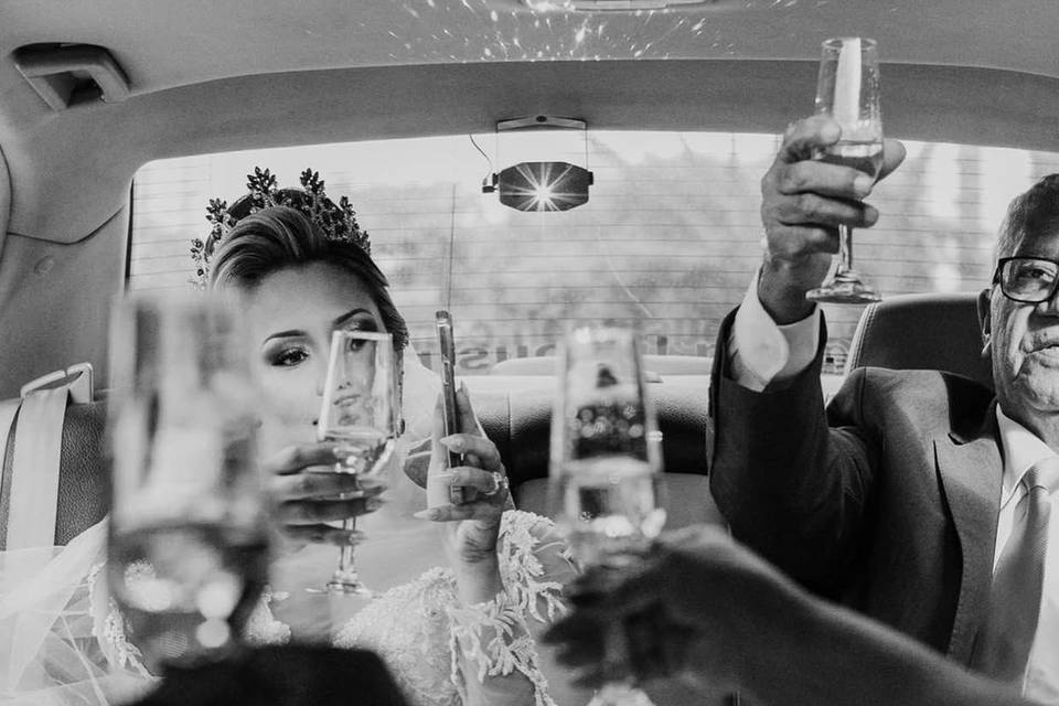Limousine para casamento