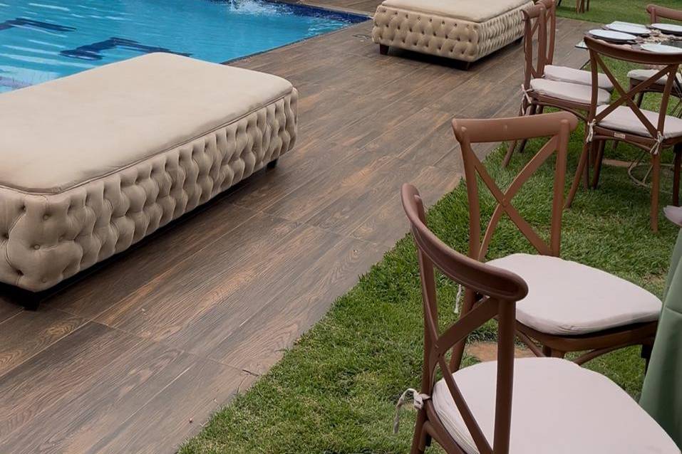 Area da piscina