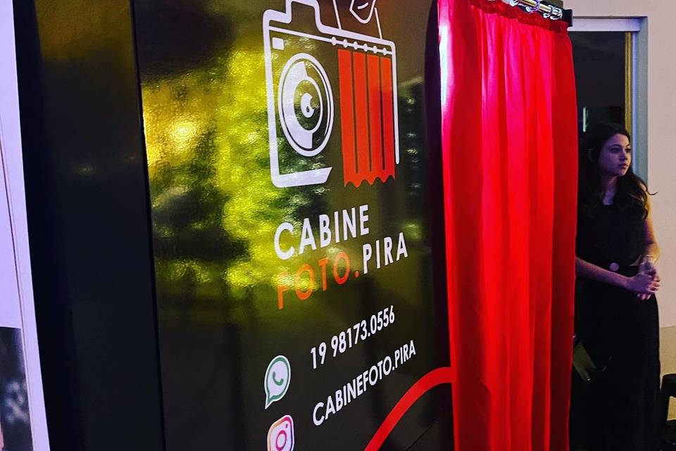 Cabine de fotos mais completa