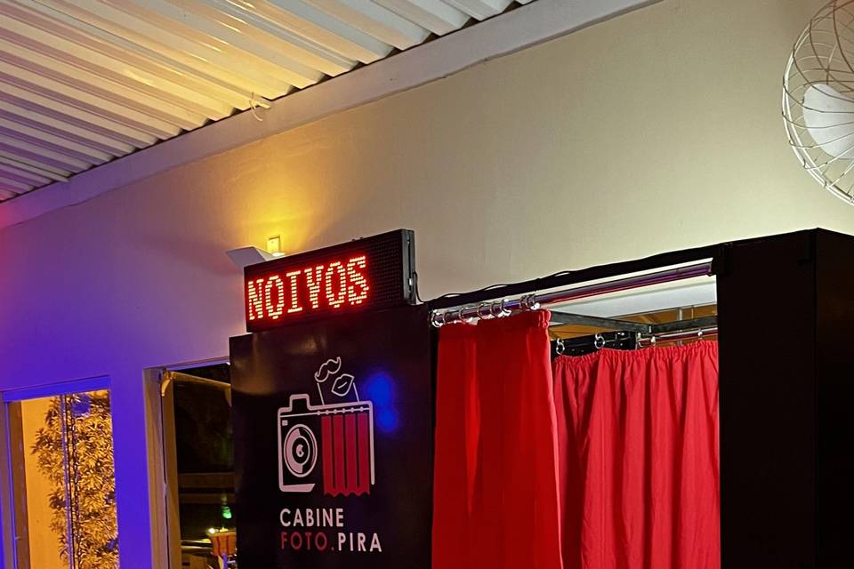 Letreiro em led