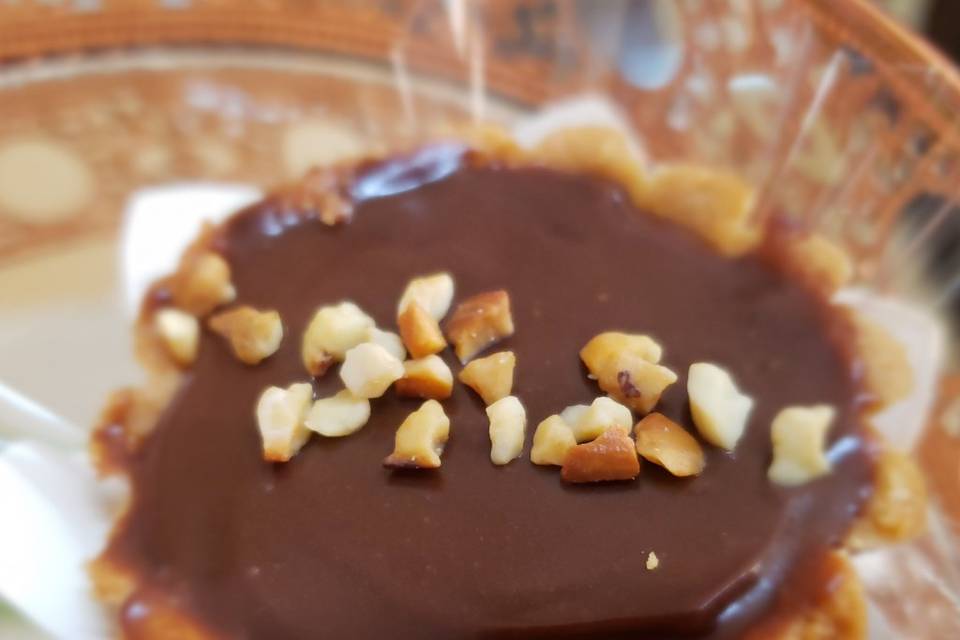 Mini torta de caramelo de sal