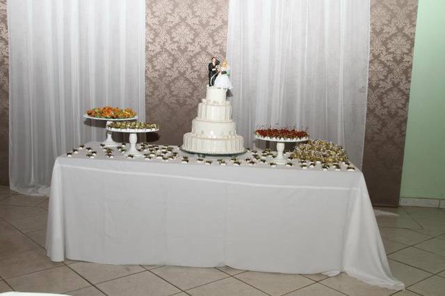 Mesa decorada
