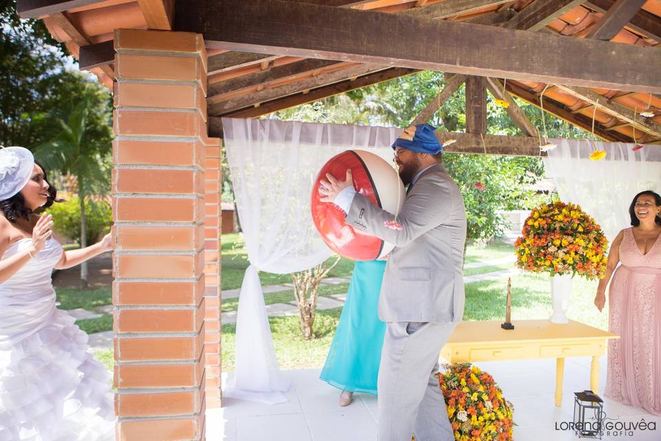 Casamento geek - Sítio