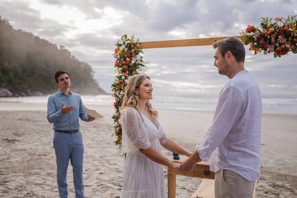 Elopement na praia