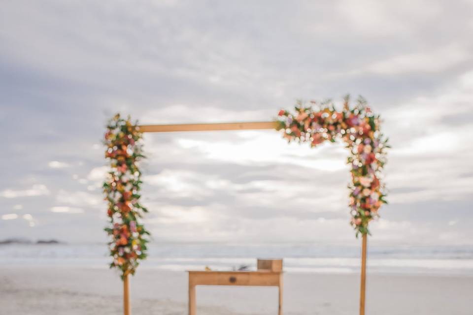 Altar na praia