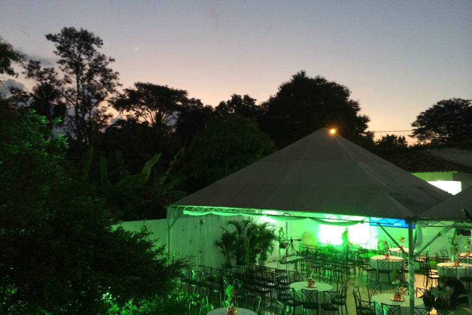 Casamento ao entardecer