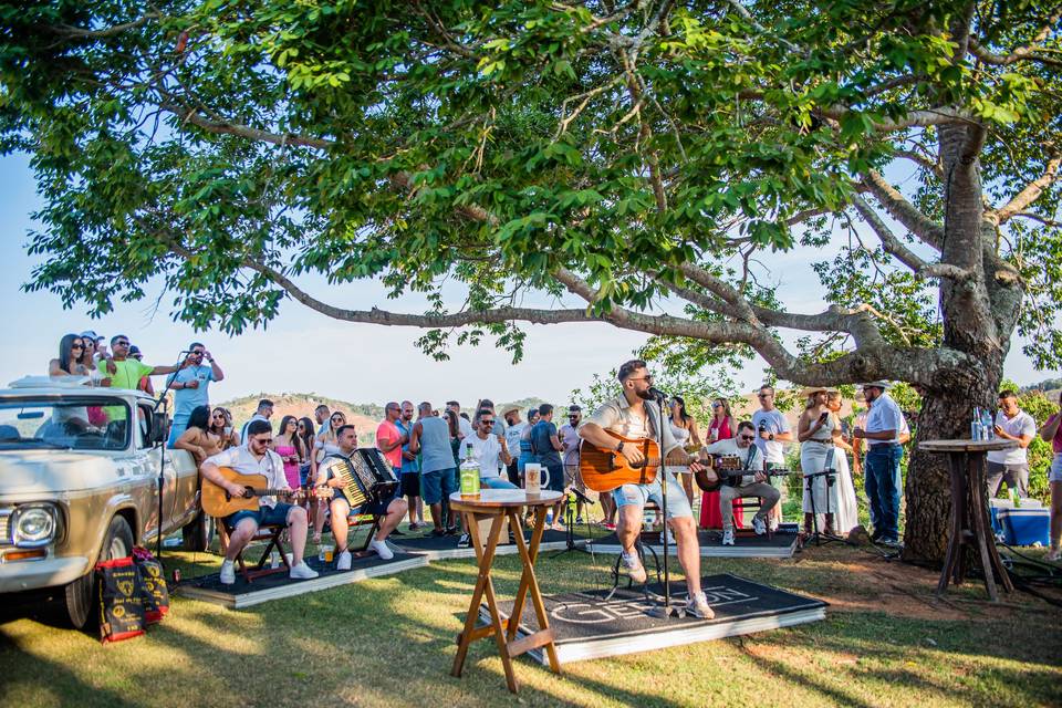 Gravação do EP 3,4 Pau no Gato