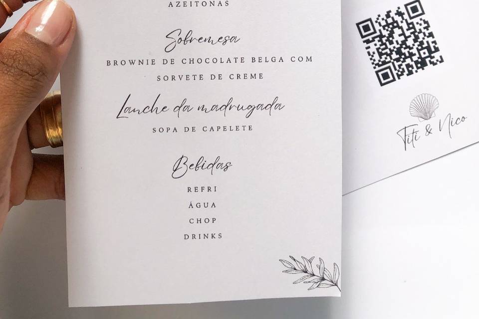 Menu personalizado