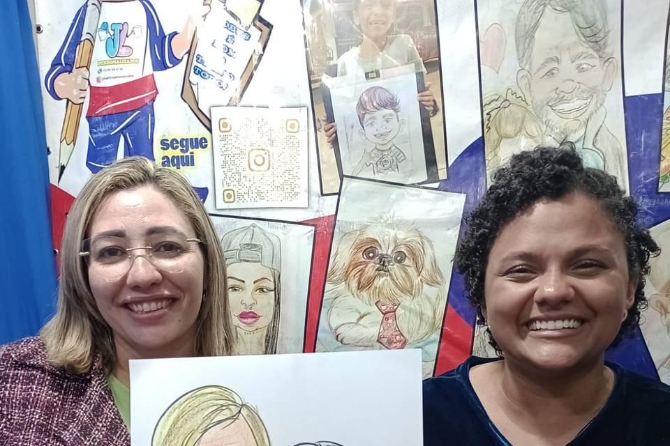 Caricaturaz ao vivo