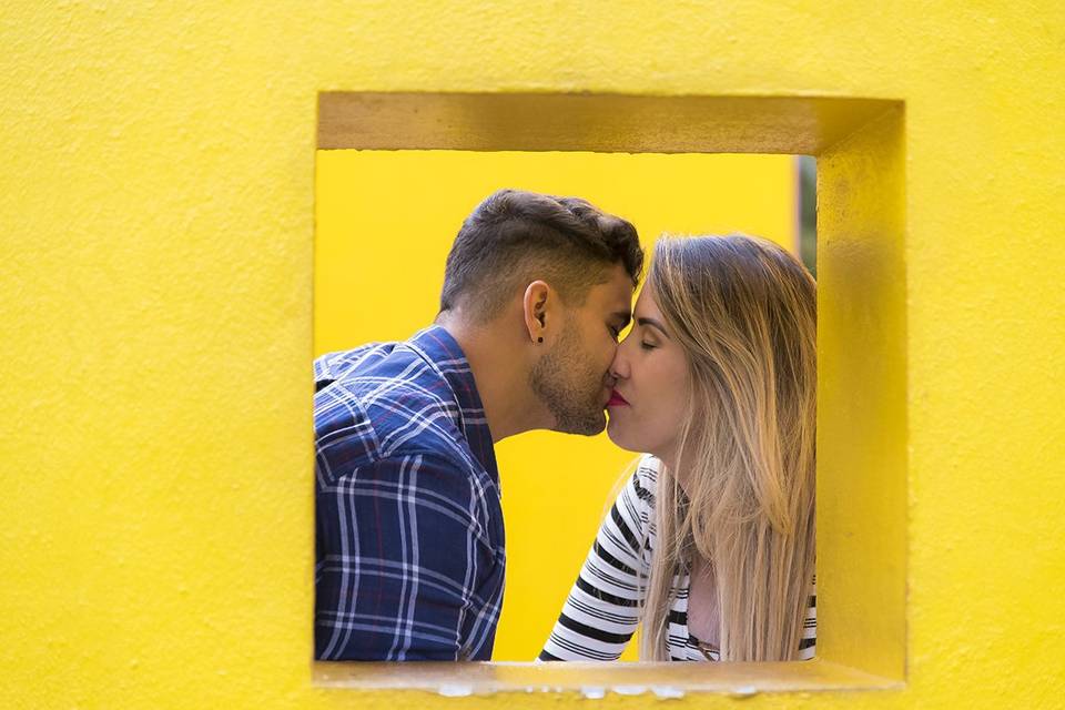 Fotografia de noivos