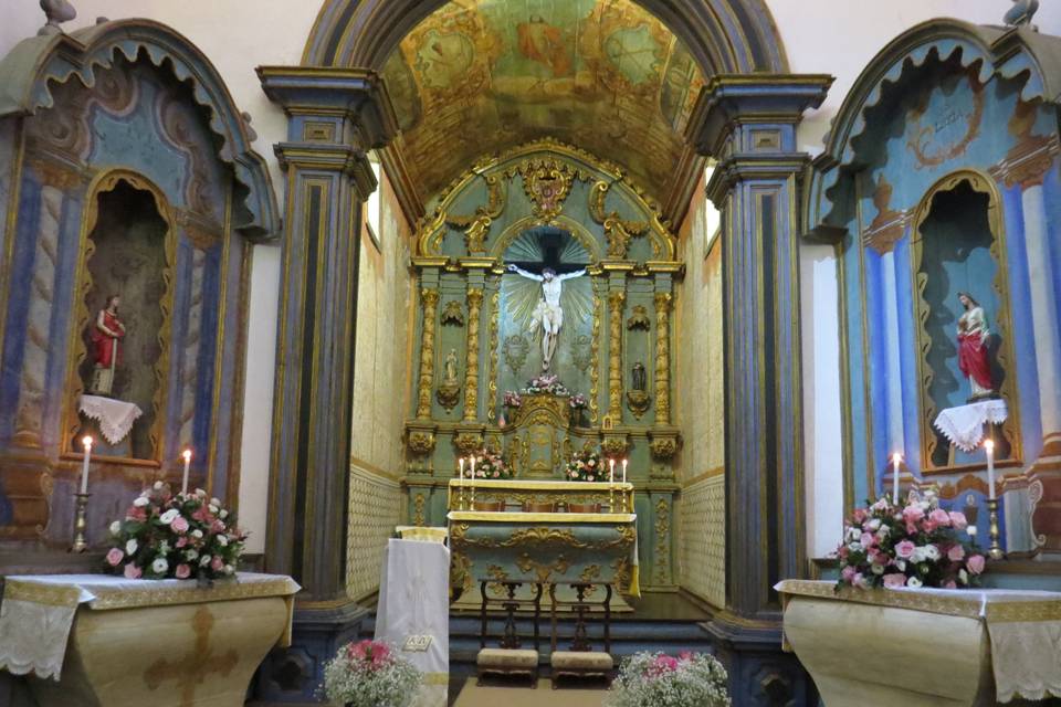 Decor in Pirenópolis Church