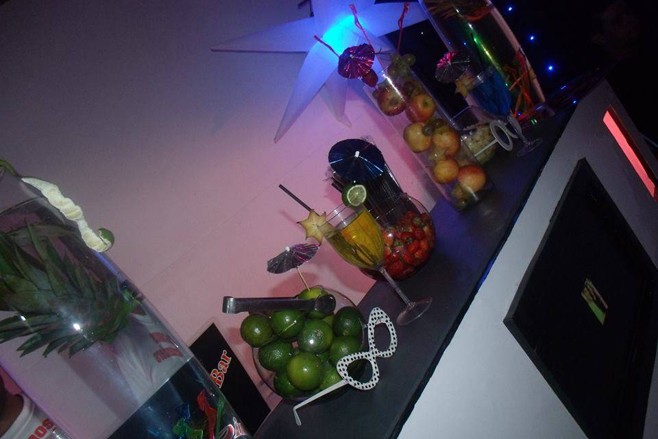 Decoração em frutas