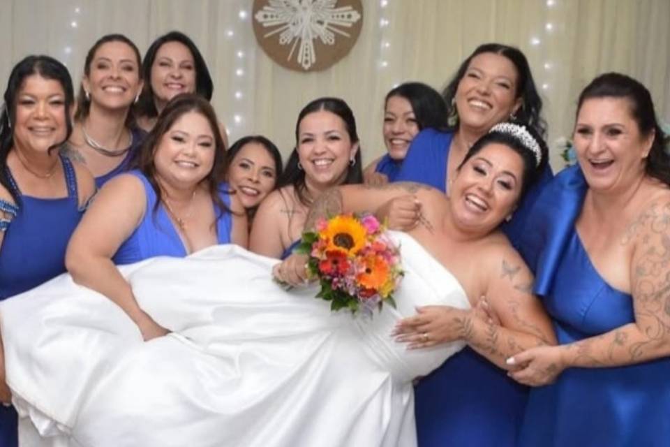 Casamento em tons de azul