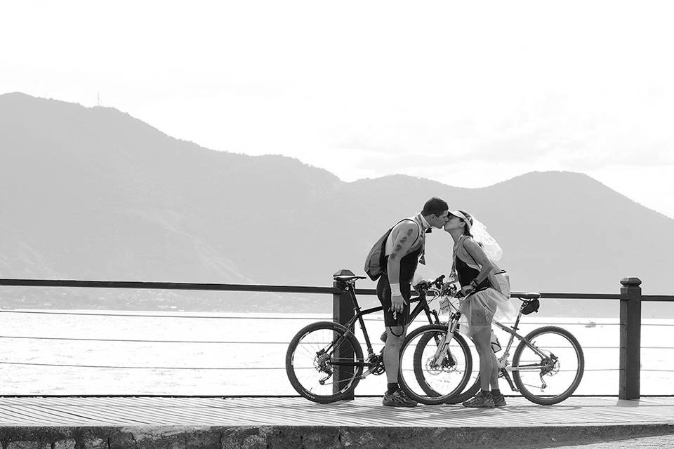 Ensaio na Prova de Triatlon