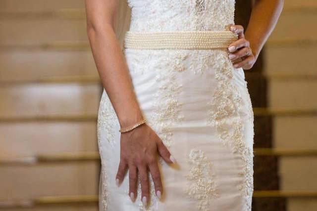 Vestido Sereia Off-white