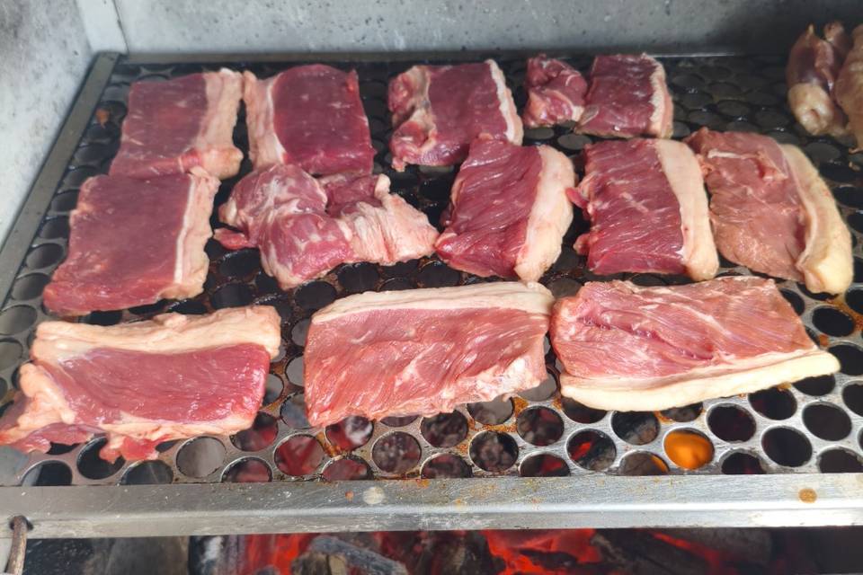 Execução do ponto da carne